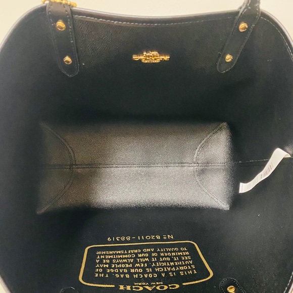 NEW💃COACH REVERSIBLE CITY TOTE ANIMAL PRINT PURSE - Picture 5 of 9